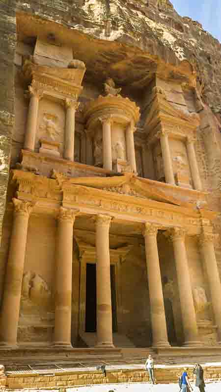 19 - Jordania - Petra - templo El-khazne o Casa del Tesoro